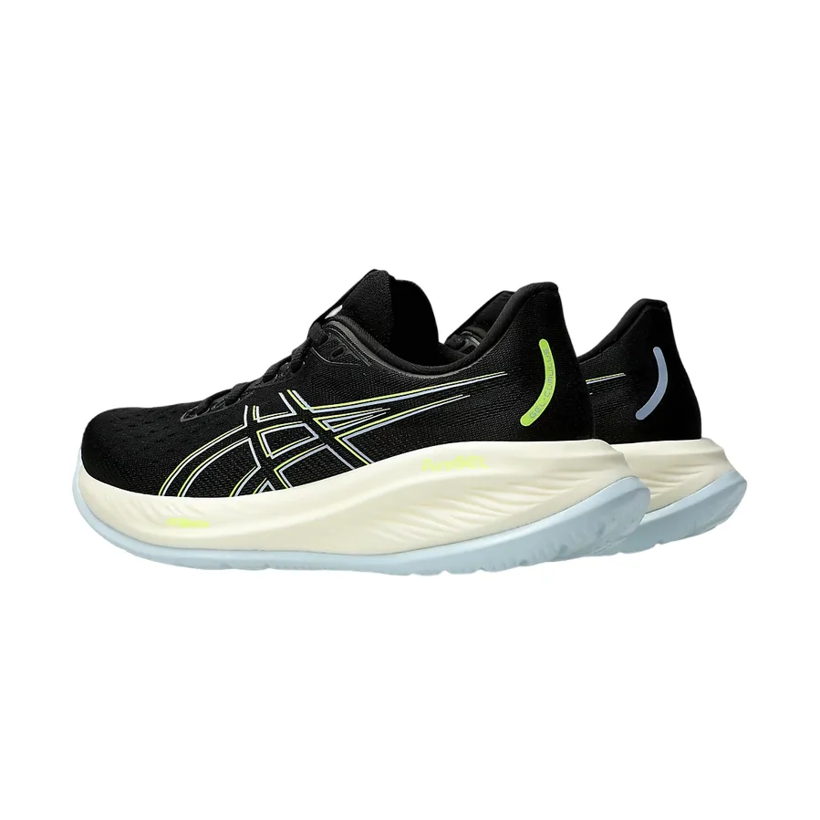 Asics scarpa da corsa da donna Gel Cumulus 26 1012B599-006 nero-giallo