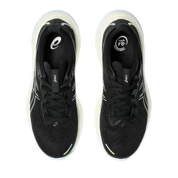 Asics scarpa da corsa da donna Gel Cumulus 26 1012B599-006 nero-giallo