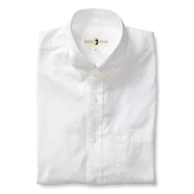 Cotton Oxford Sport Shirt (White)