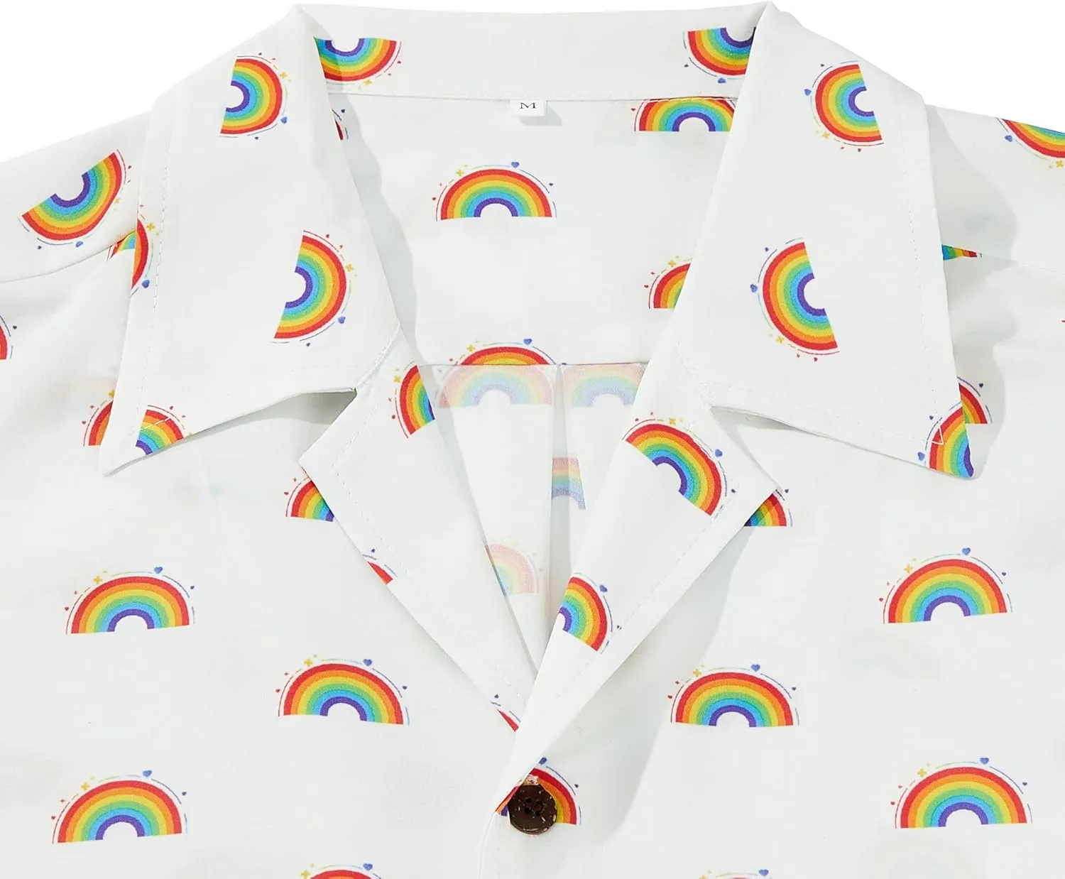 Hawaiian Shirt for Men Button Down Short Sleeve Casual Beach Shirt Summer Wear Stylish Tropical Print Shirts