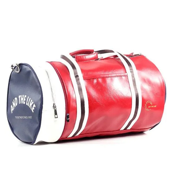 Hot Top Pu Outdoor Sports Gym Bag Multifunction Training Fitness Shoulder Bag With Shoes Pocket