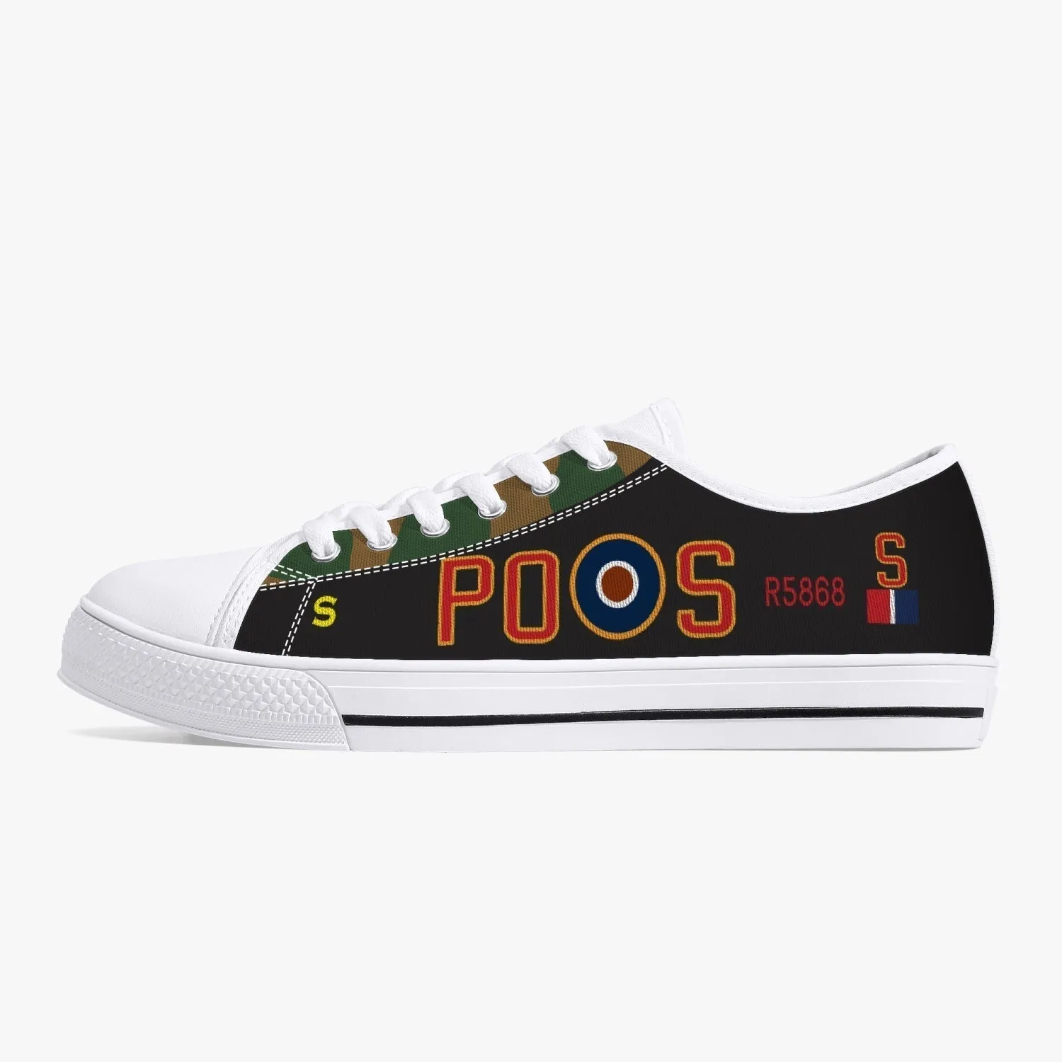 Lancaster "S for Sugar" Low Top Canvas Shoes