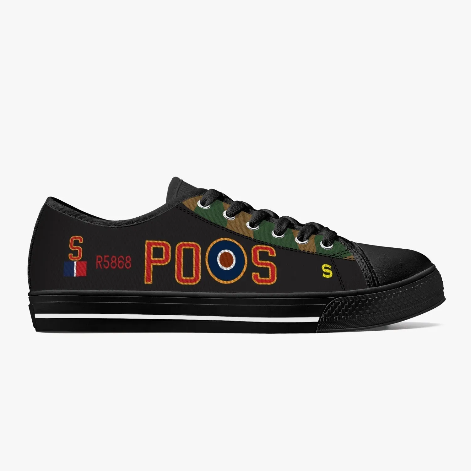 Lancaster "S for Sugar" Low Top Canvas Shoes