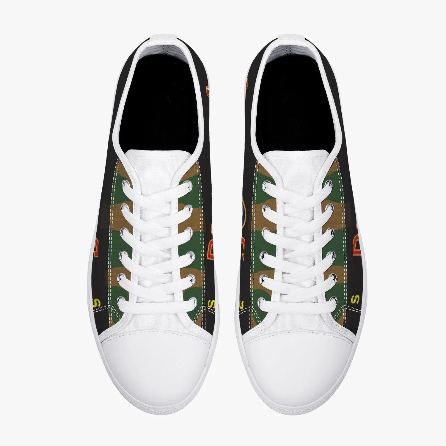 Lancaster "S for Sugar" Low Top Canvas Shoes