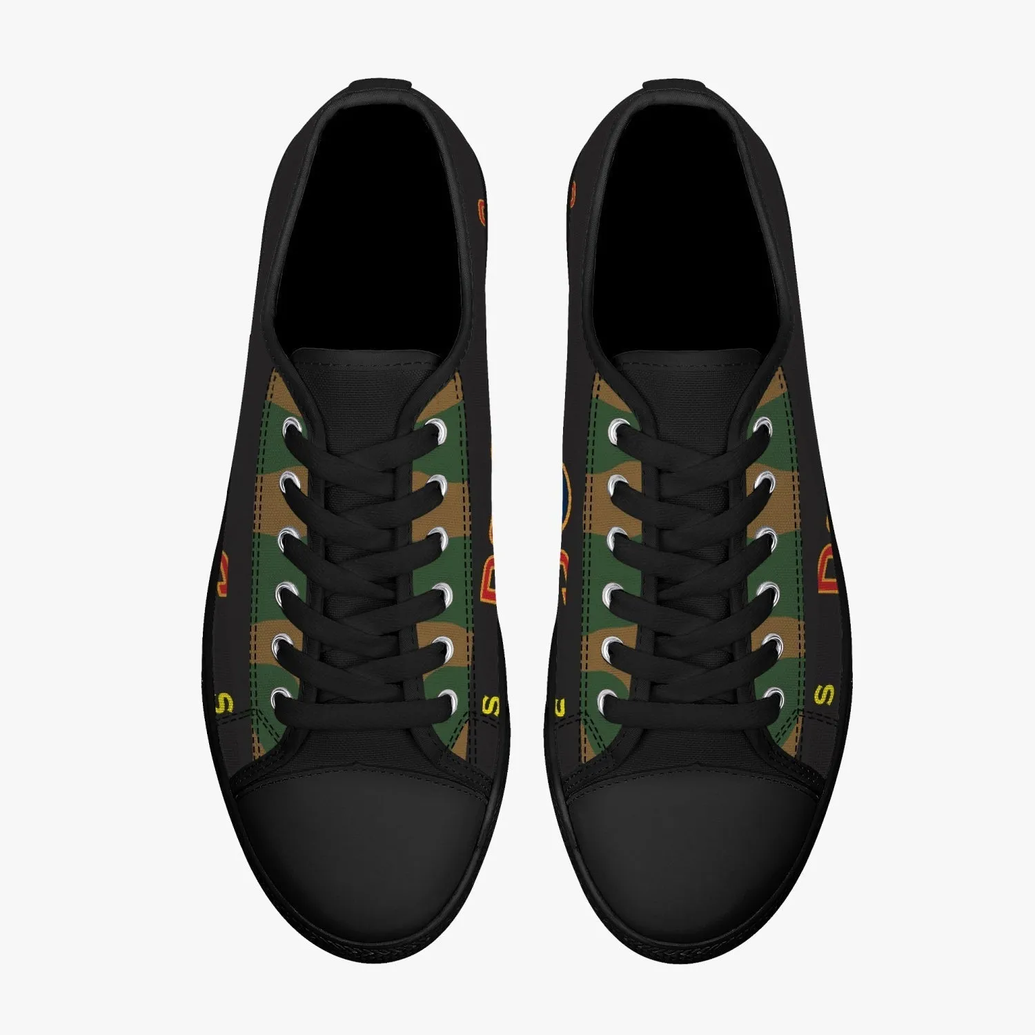 Lancaster "S for Sugar" Low Top Canvas Shoes