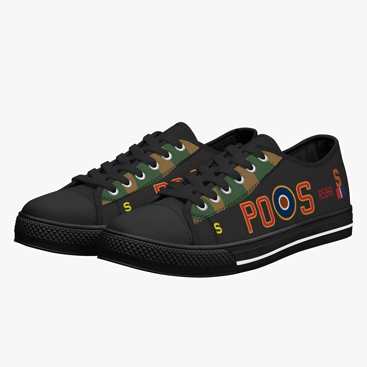 Lancaster "S for Sugar" Low Top Canvas Shoes