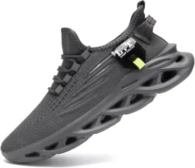 Men Running Shoes Slip On Walking Tennis Gym Sneakers Outdoor Trail Trainers Athletic Jogging Sneaker Road Fashion Workout Breathable Shoes
