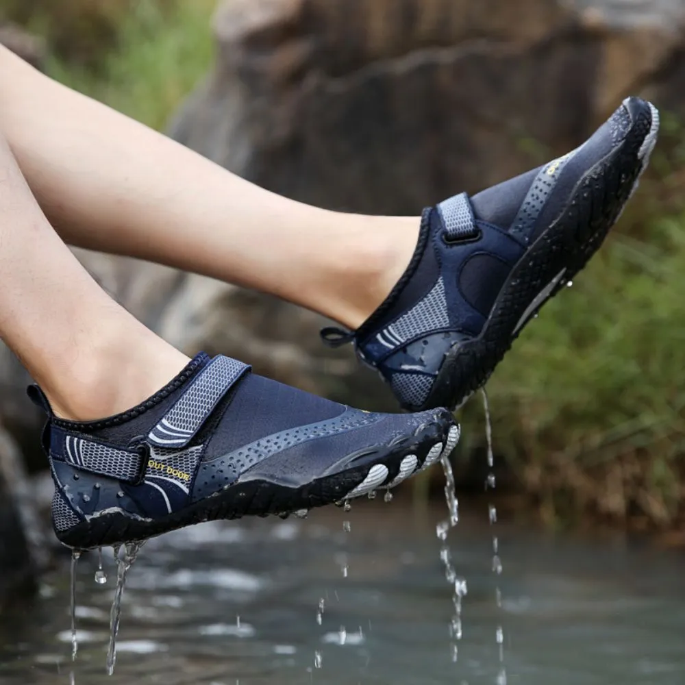 Men’s & Women’s Water Shoes Barefoot Quick Dry Aqua Sports - Blue Size EU43 = US8.5