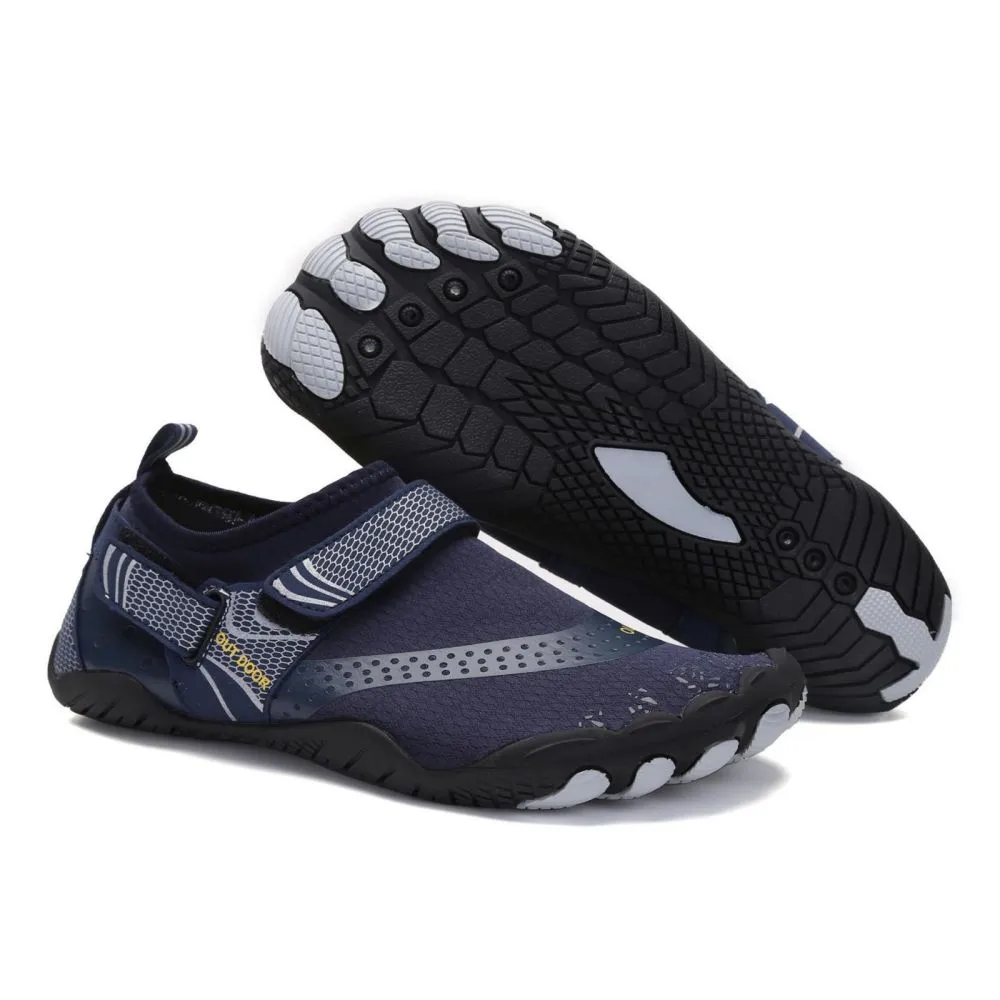 Men’s & Women’s Water Shoes Barefoot Quick Dry Aqua Sports - Blue Size EU43 = US8.5