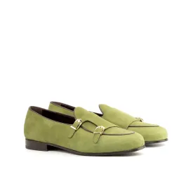 Monte-Carlo slides - Khaki Suede
