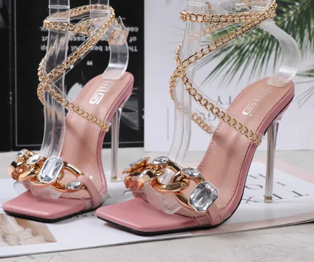 Off The Chain Stiletto Heels