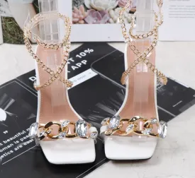 Off The Chain Stiletto Heels