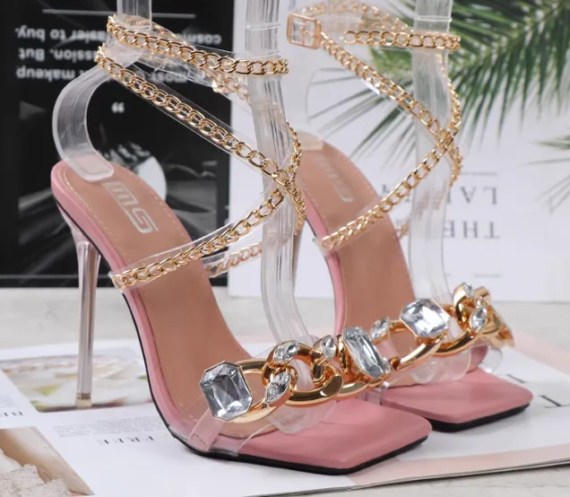 Off The Chain Stiletto Heels