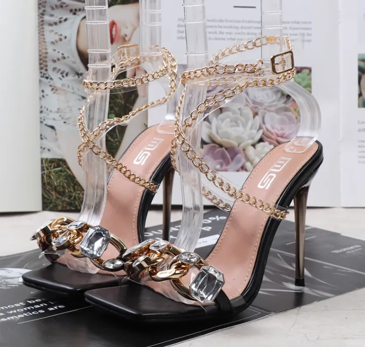 Off The Chain Stiletto Heels