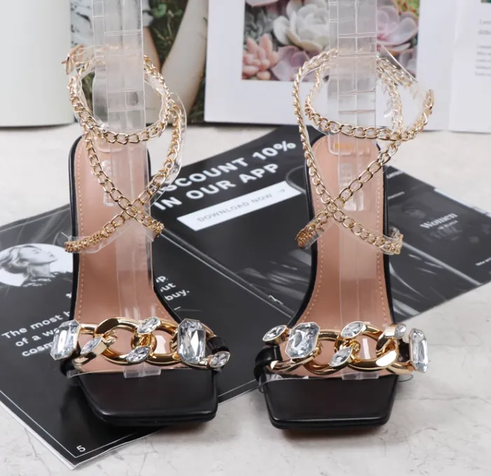 Off The Chain Stiletto Heels