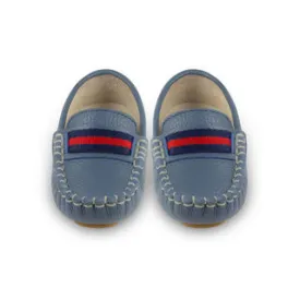 Oscar's For Kids Sorento Mid Blue Loafers