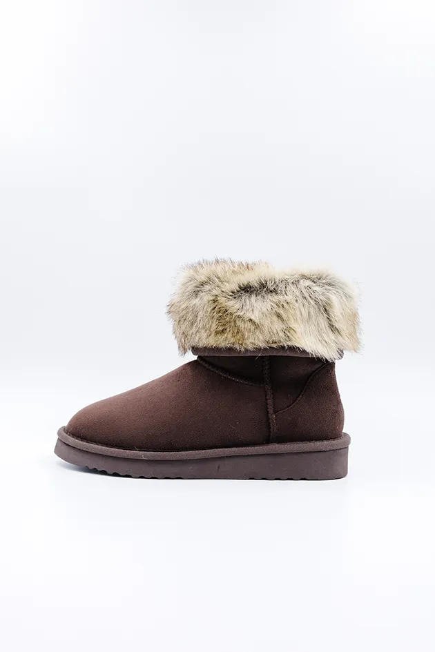 PAWJ Short Boot | Brown