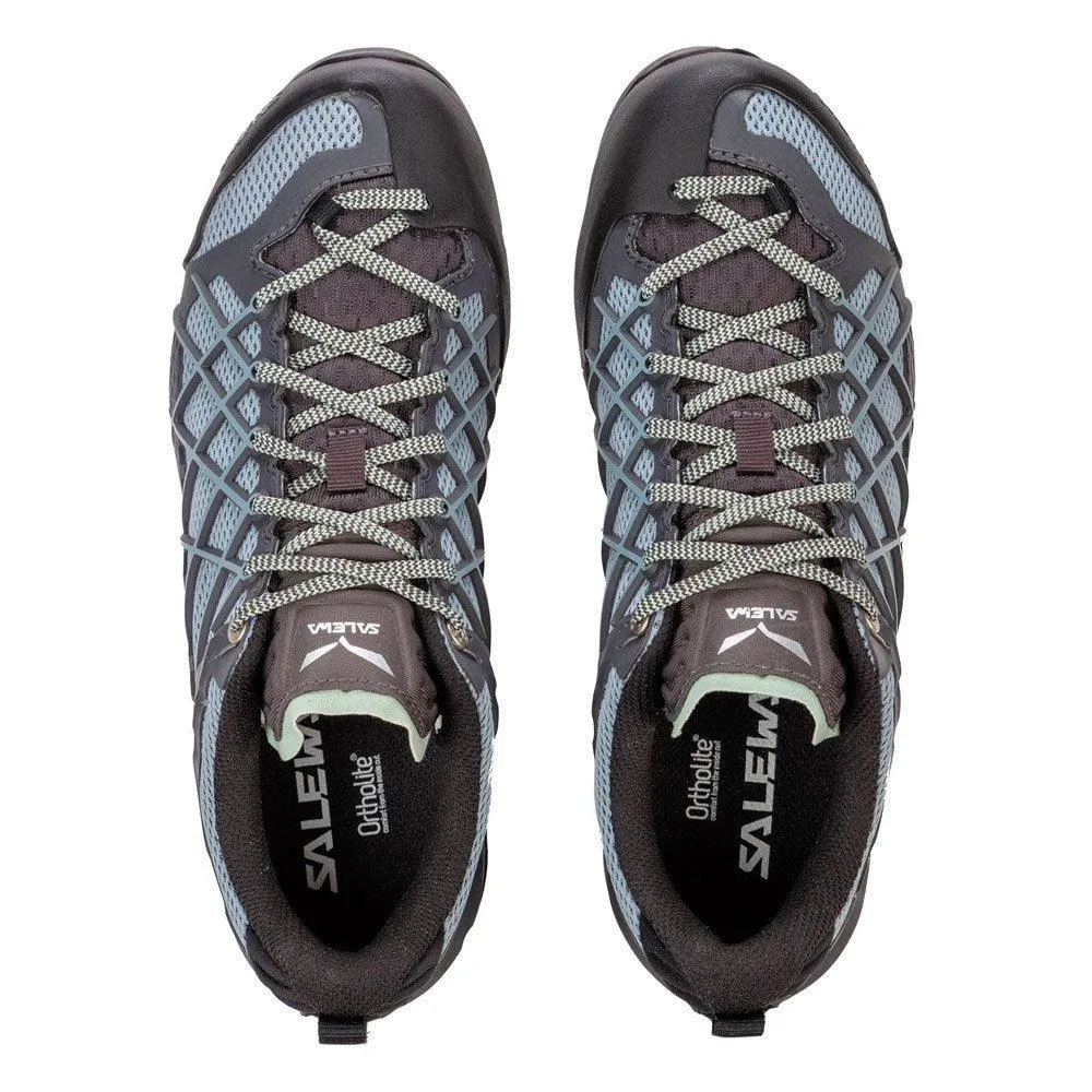 SALEWA Ws Wildfire Blue Fog | EXA-Shell with 3F System | Ortholite footbed | Pomoca Speed MTN sole | Blue/Fog