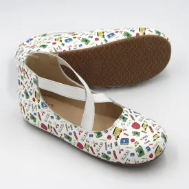 School Is Cool Ballet Flats