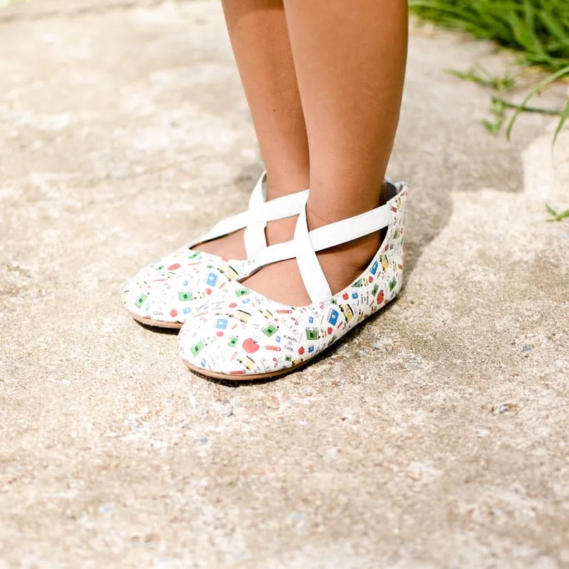 School Is Cool Ballet Flats