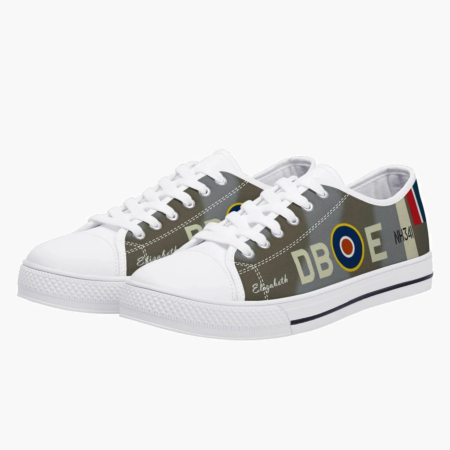 Spitfire "Elizabeth" Low Top Canvas Shoes