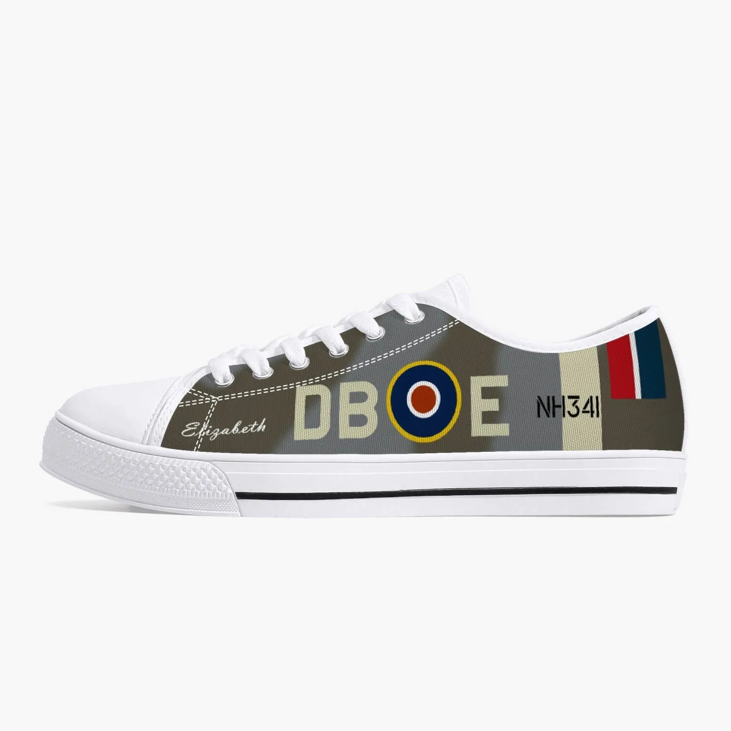 Spitfire "Elizabeth" Low Top Canvas Shoes