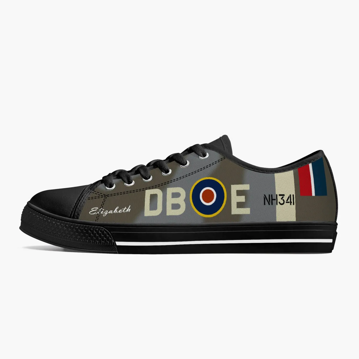 Spitfire "Elizabeth" Low Top Canvas Shoes