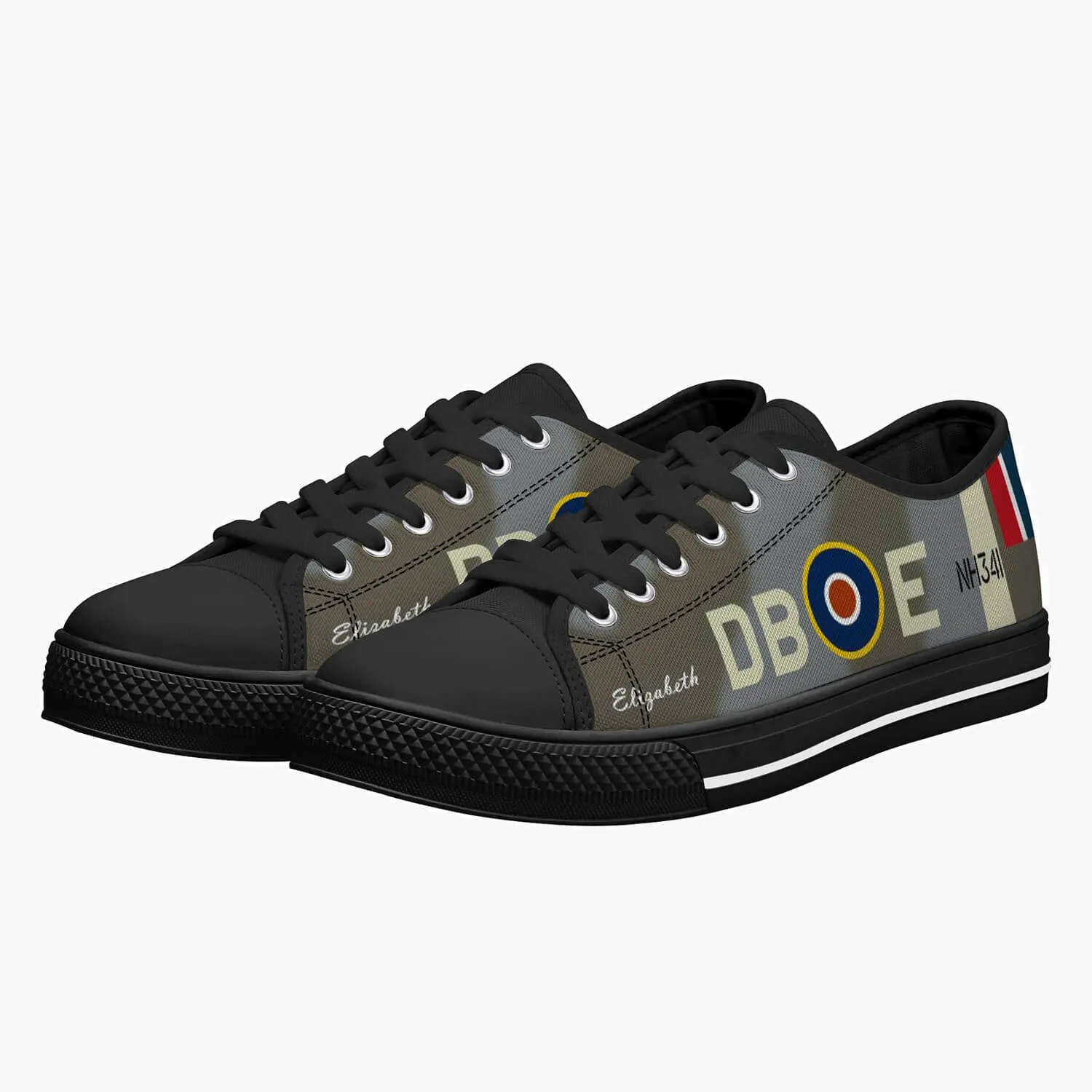 Spitfire "Elizabeth" Low Top Canvas Shoes