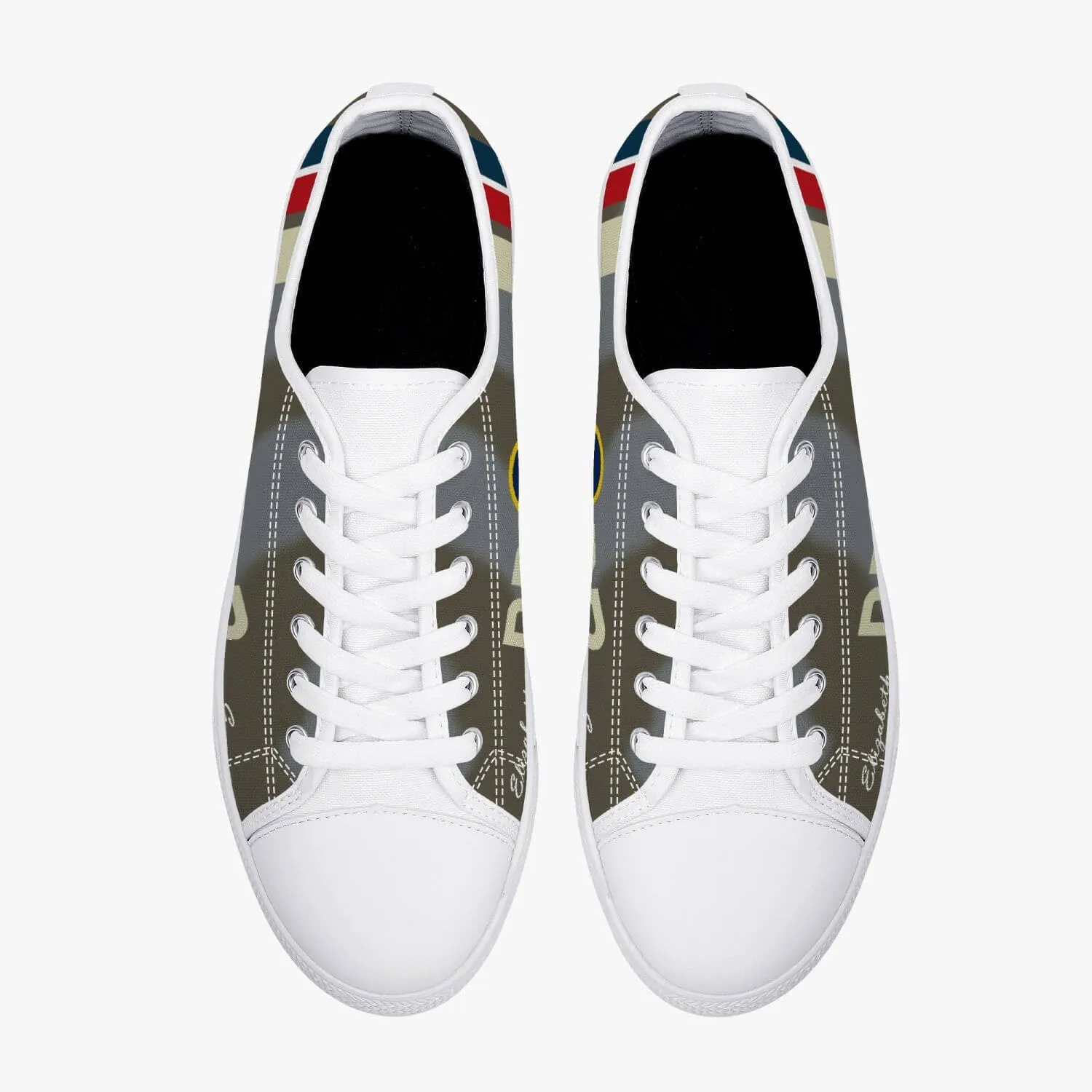 Spitfire "Elizabeth" Low Top Canvas Shoes