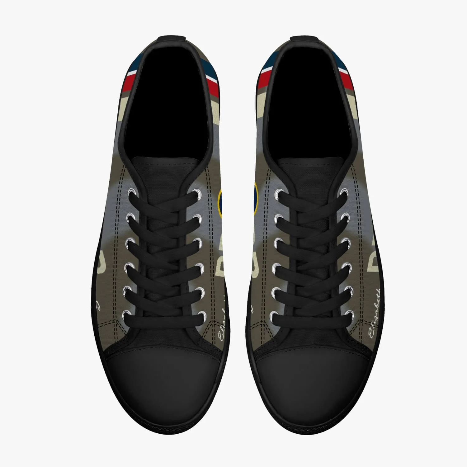 Spitfire "Elizabeth" Low Top Canvas Shoes