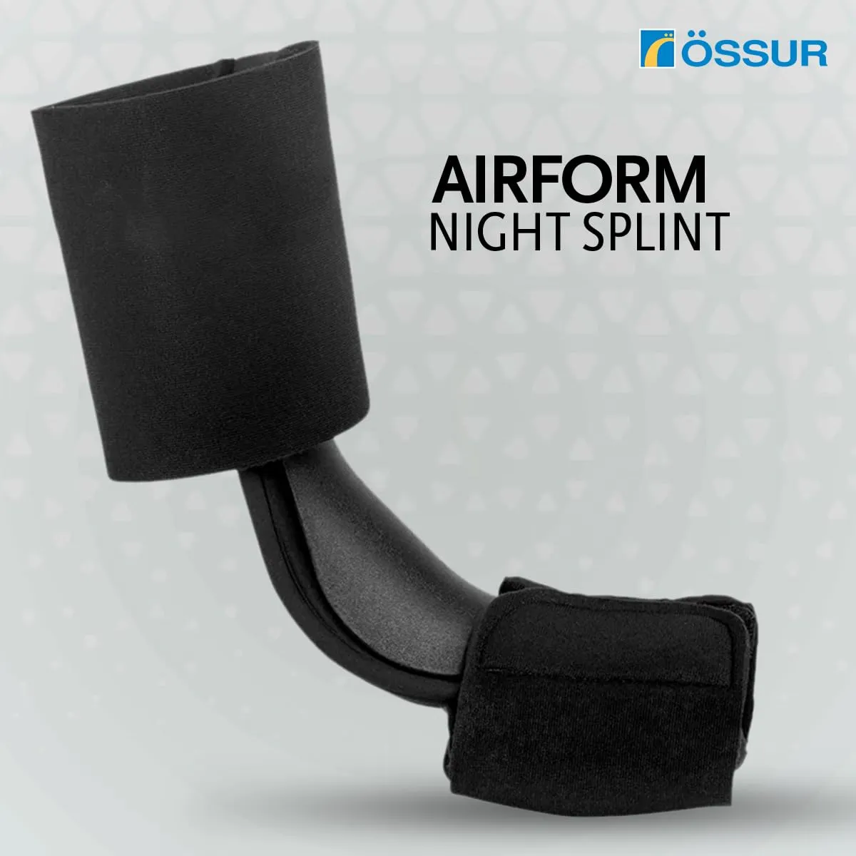 ssur Airform Night Splint - Plantar Fasciitis & Heel Pain Relief - Adjustable Support for Men & Women - Orthopedic Sleep Aid for Foot Arch Pain, Achilles Tendonitis, and Recovery - Large