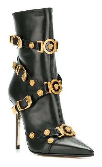 'Tribute' Medallion Buckle Bootie *Limited Stock*