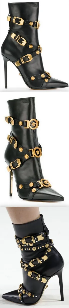 'Tribute' Medallion Buckle Bootie *Limited Stock*