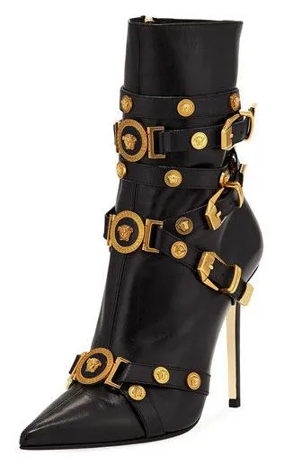 'Tribute' Medallion Buckle Bootie *Limited Stock*