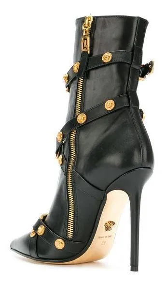 'Tribute' Medallion Buckle Bootie *Limited Stock*