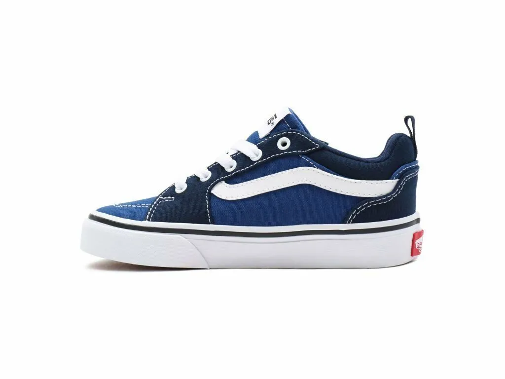 Vans Filmore Otw Sidewall VN0A3MVP9BV1 Youth Kids Blue/White Skate Shoes HS3818