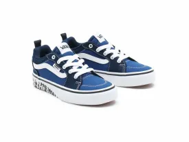 Vans Filmore Otw Sidewall VN0A3MVP9BV1 Youth Kids Blue/White Skate Shoes HS3818