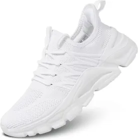 Women's Walking Shoes Lightweight Breathable Mesh Upper Casual Jogging Shoes Ladies Tennis Shoes Workout Footwear Non-Slip Gym Sneakers for Women