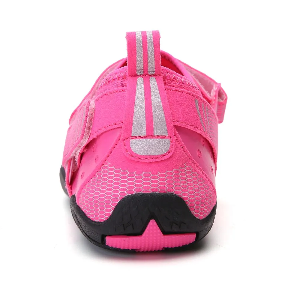 Women’s Water Shoes Barefoot Quick Dry Aqua Sports - Pink Size EU38 = US5