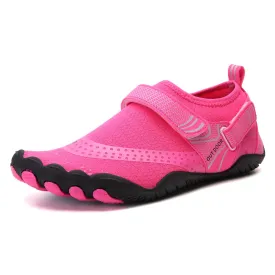Women’s Water Shoes Barefoot Quick Dry Aqua Sports - Pink Size EU38 = US5